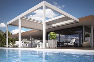 Pergolas for outdoor pool