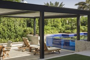Pergolas for outdoor pool